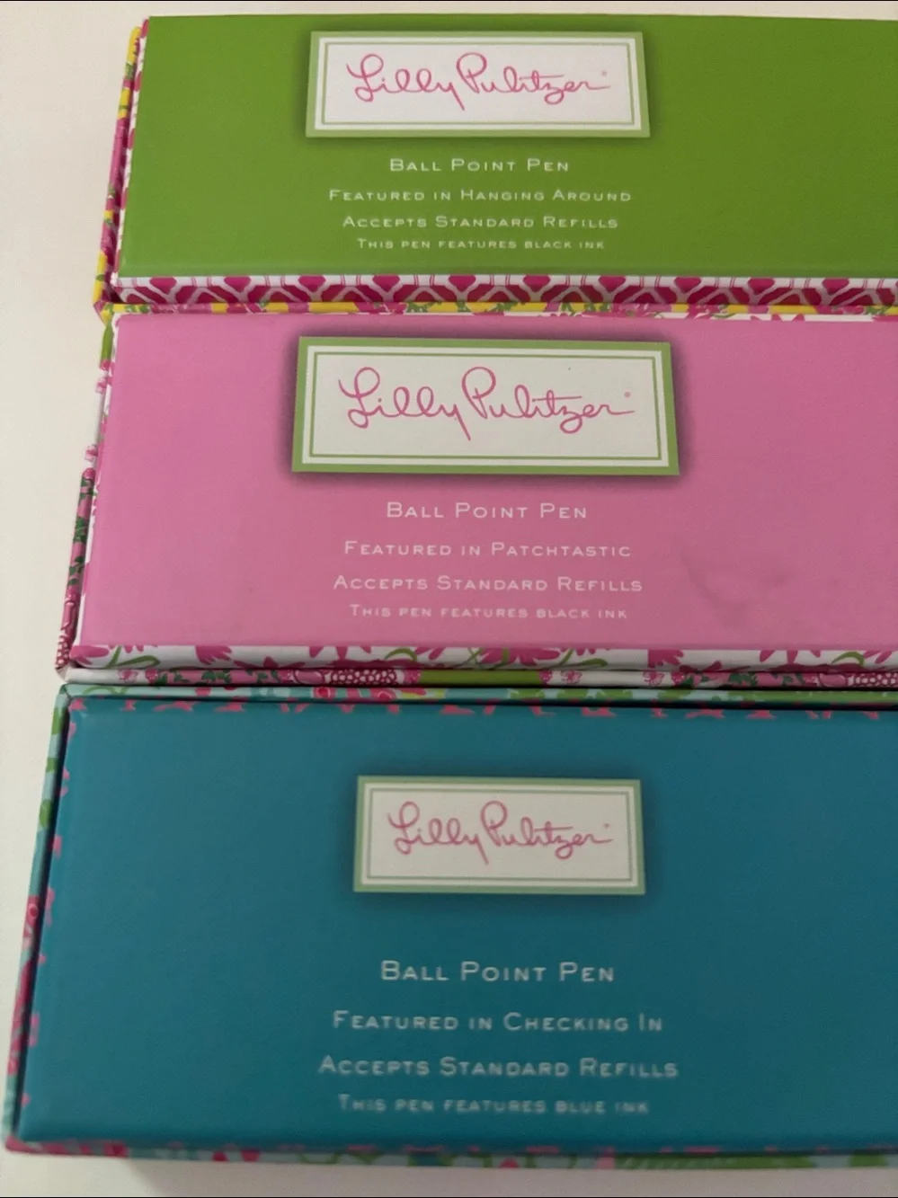 NIB Lilly Pulitzer Pens Lot